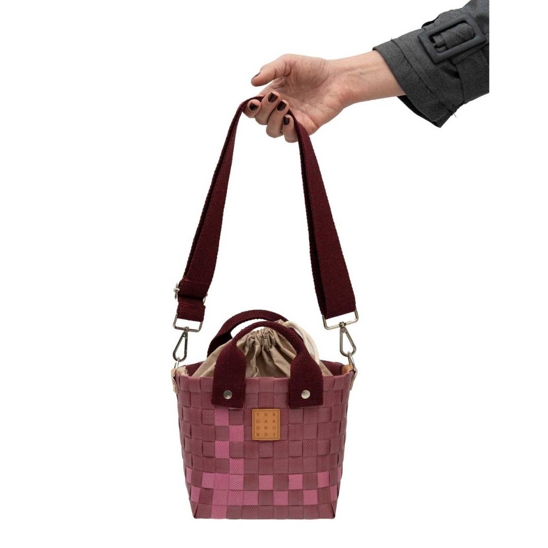 Gül Mini Sepet Çanta