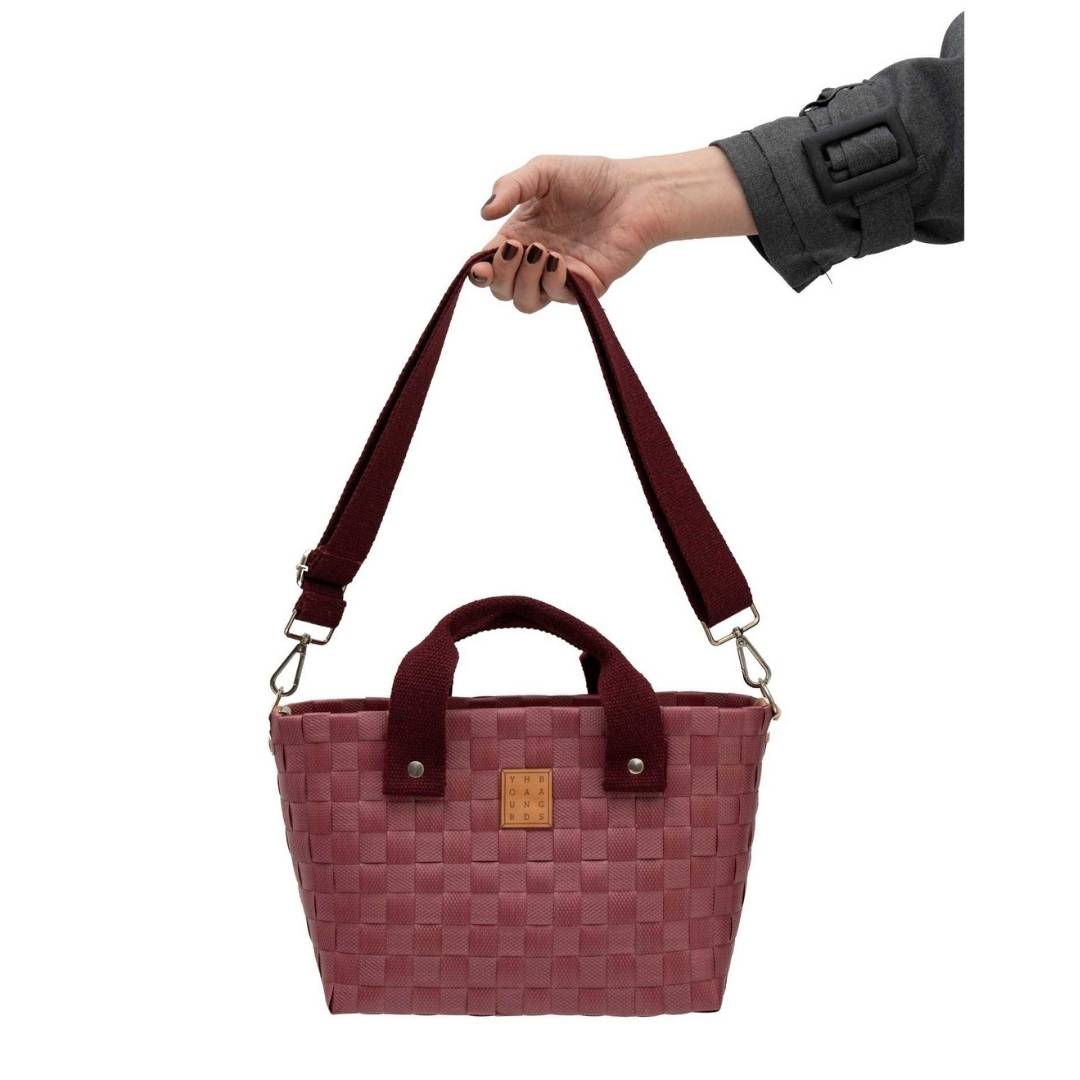 Mürdüm Eriği Sepet Çanta