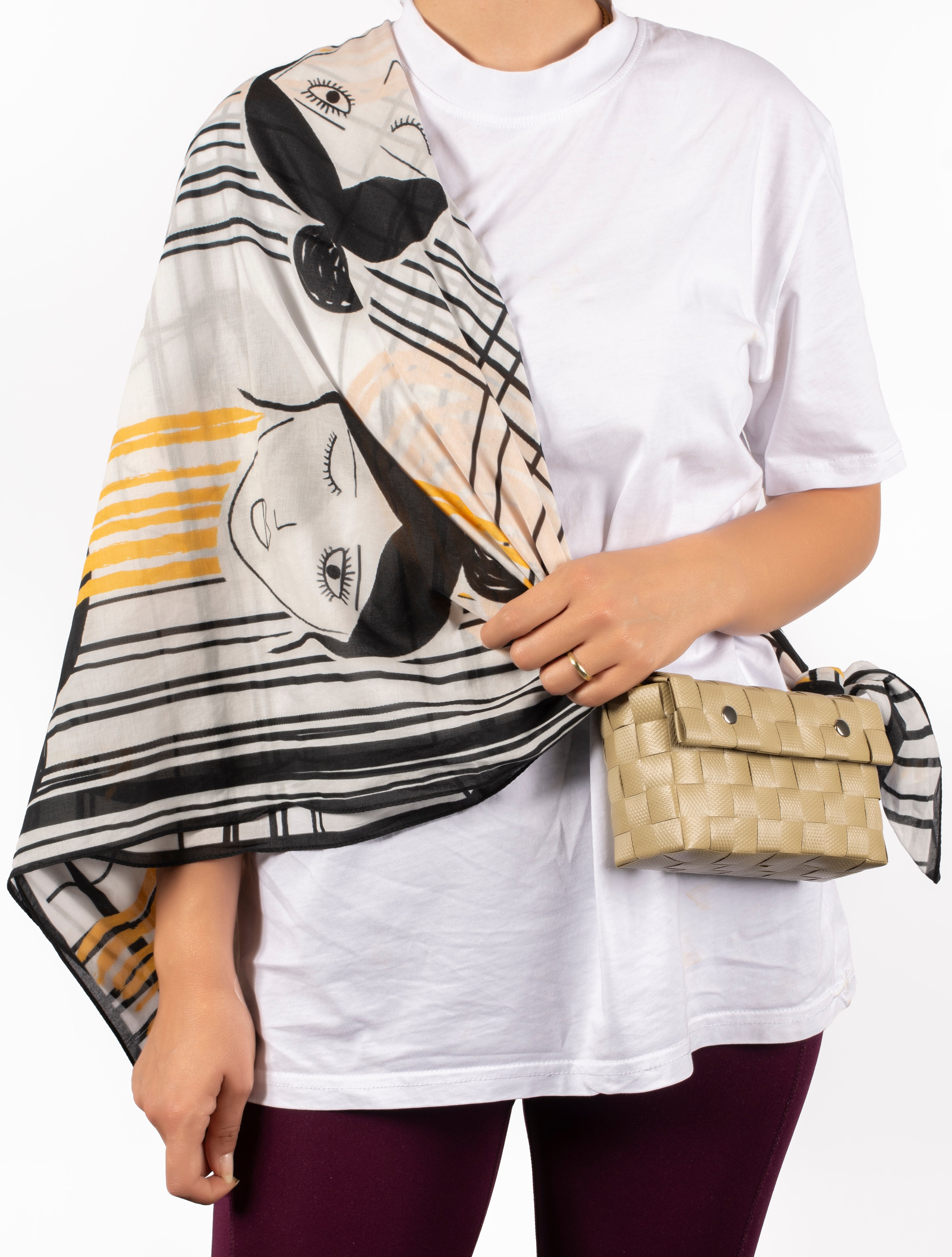 YHB × Theno Zeytin Kutu Çanta / S02 Fularlı