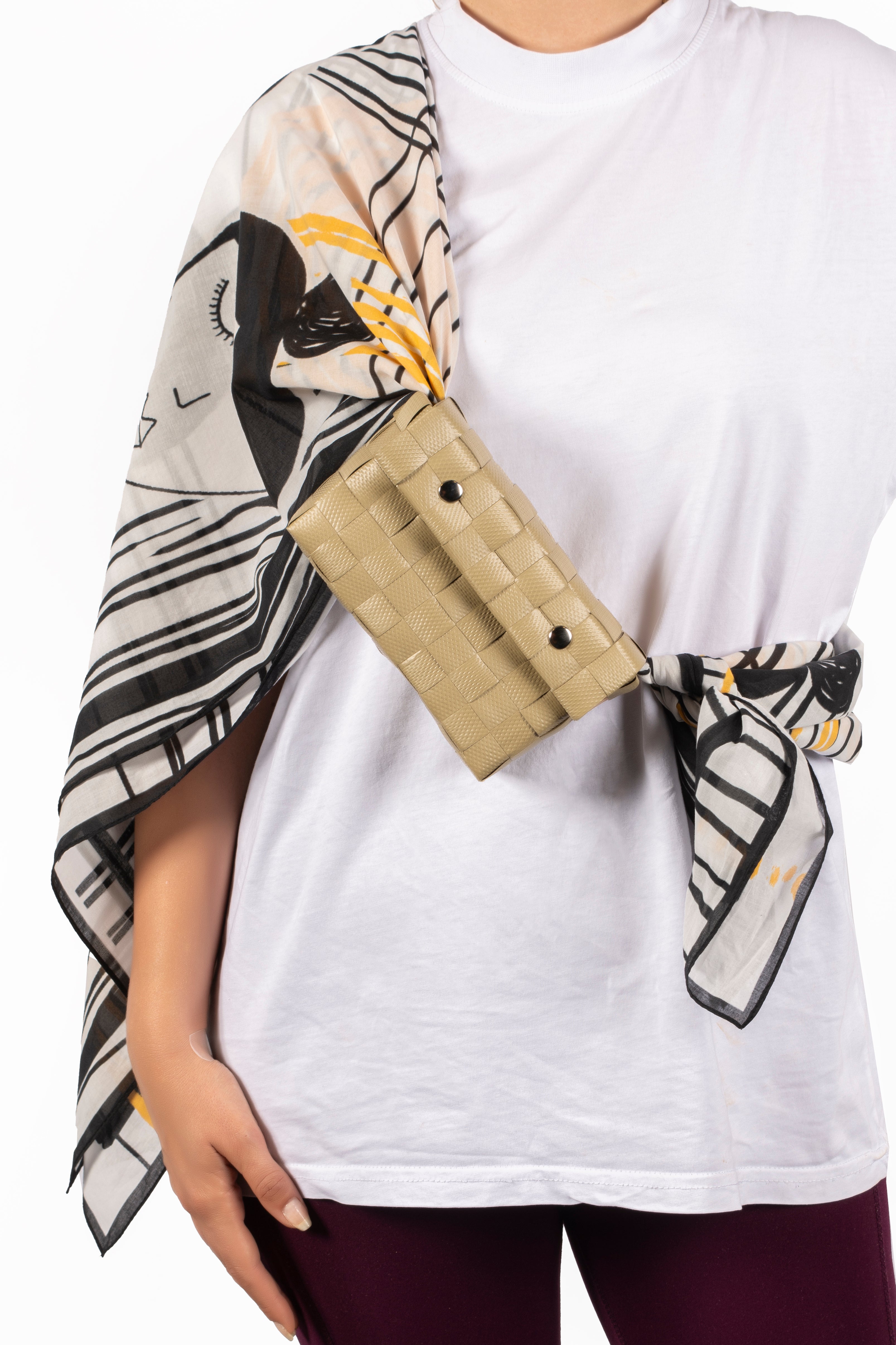 YHB × Theno Zeytin Kutu Çanta / S02 Fularlı