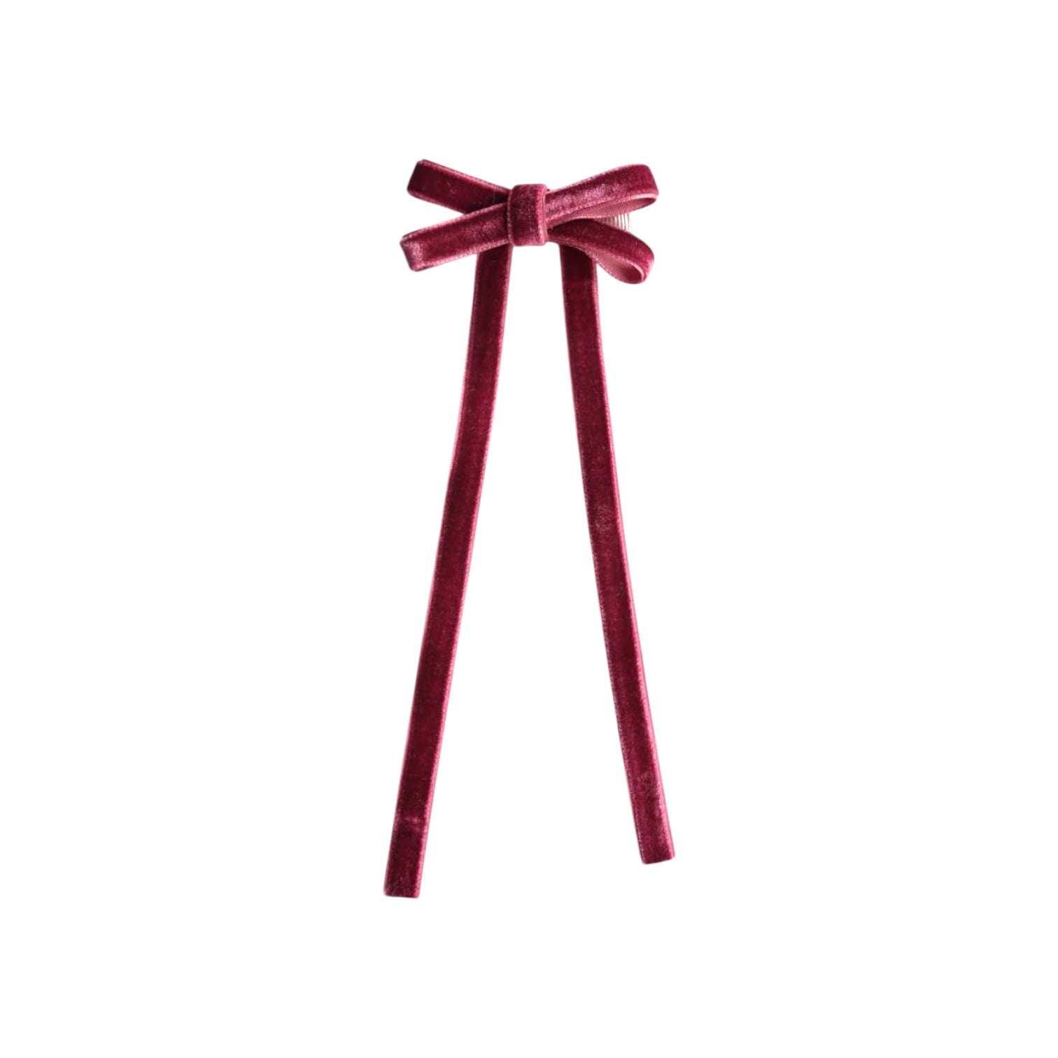 Gül Kurusu Kadife Fiyonk Toka