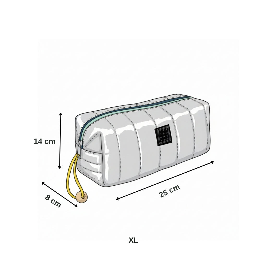 Gümüş Her Şey Çantası Xl