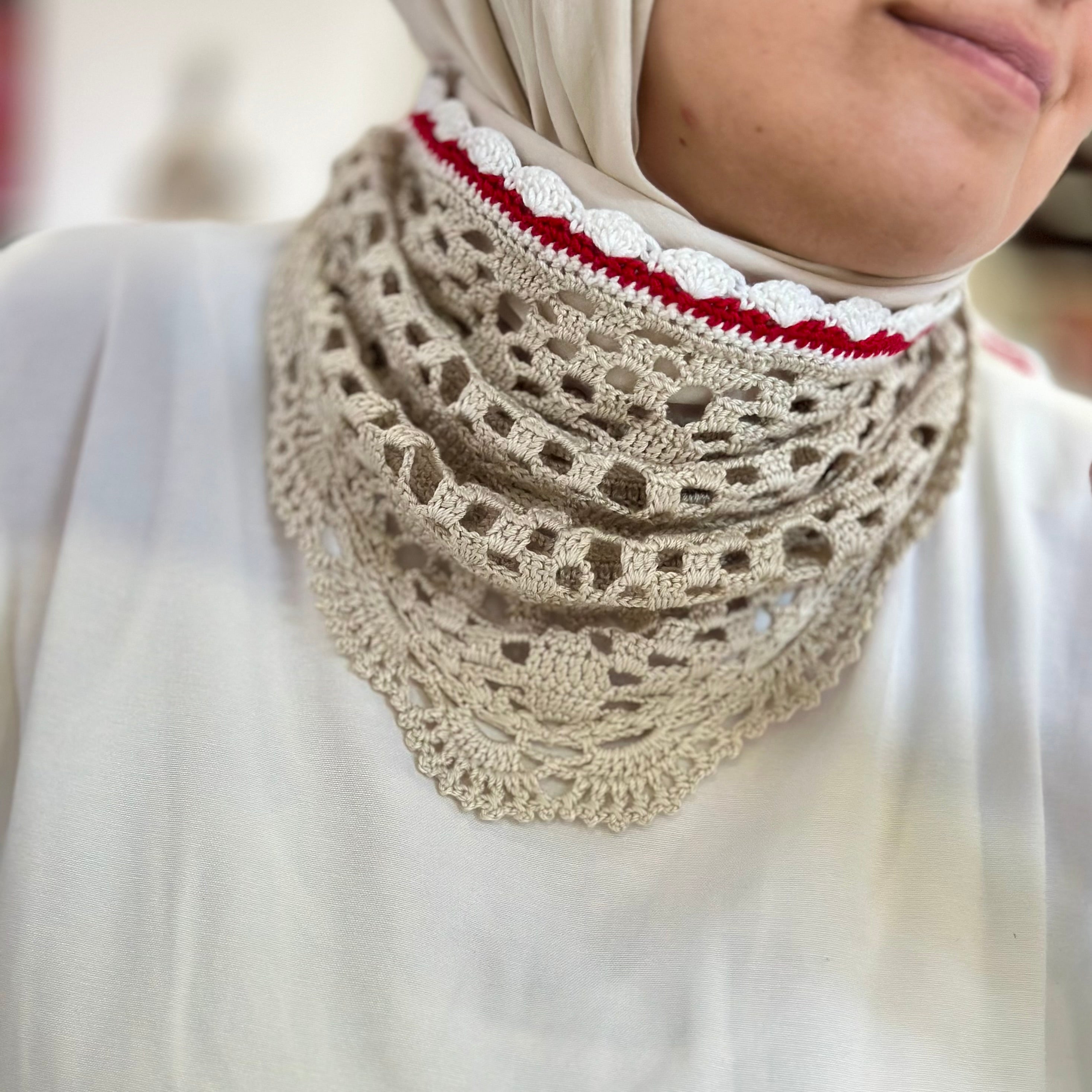 Taş Örgü Başlık - Atkı