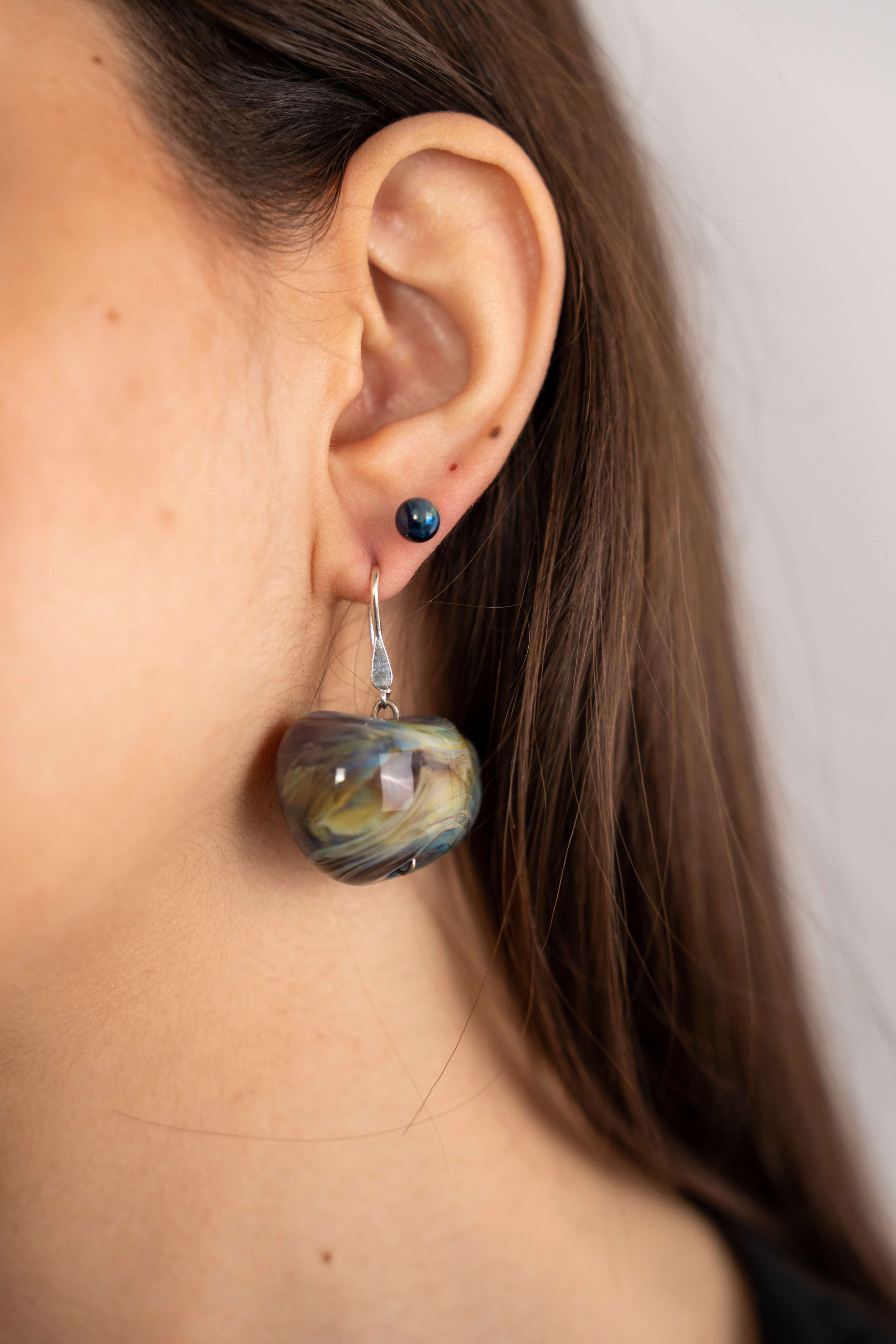 'Tek 1 Tane' No:9 Cam Küpe