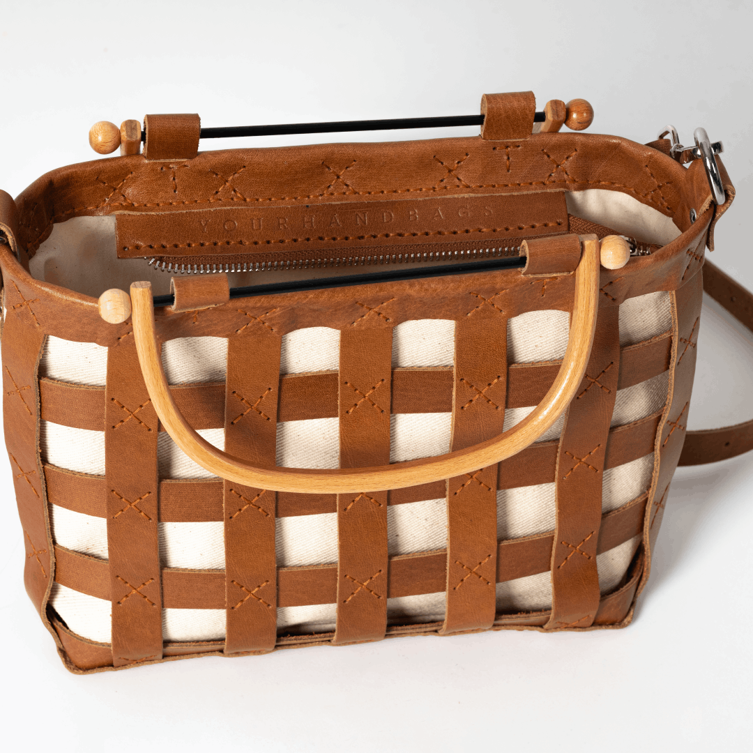 Taba Deri Sepet Çanta