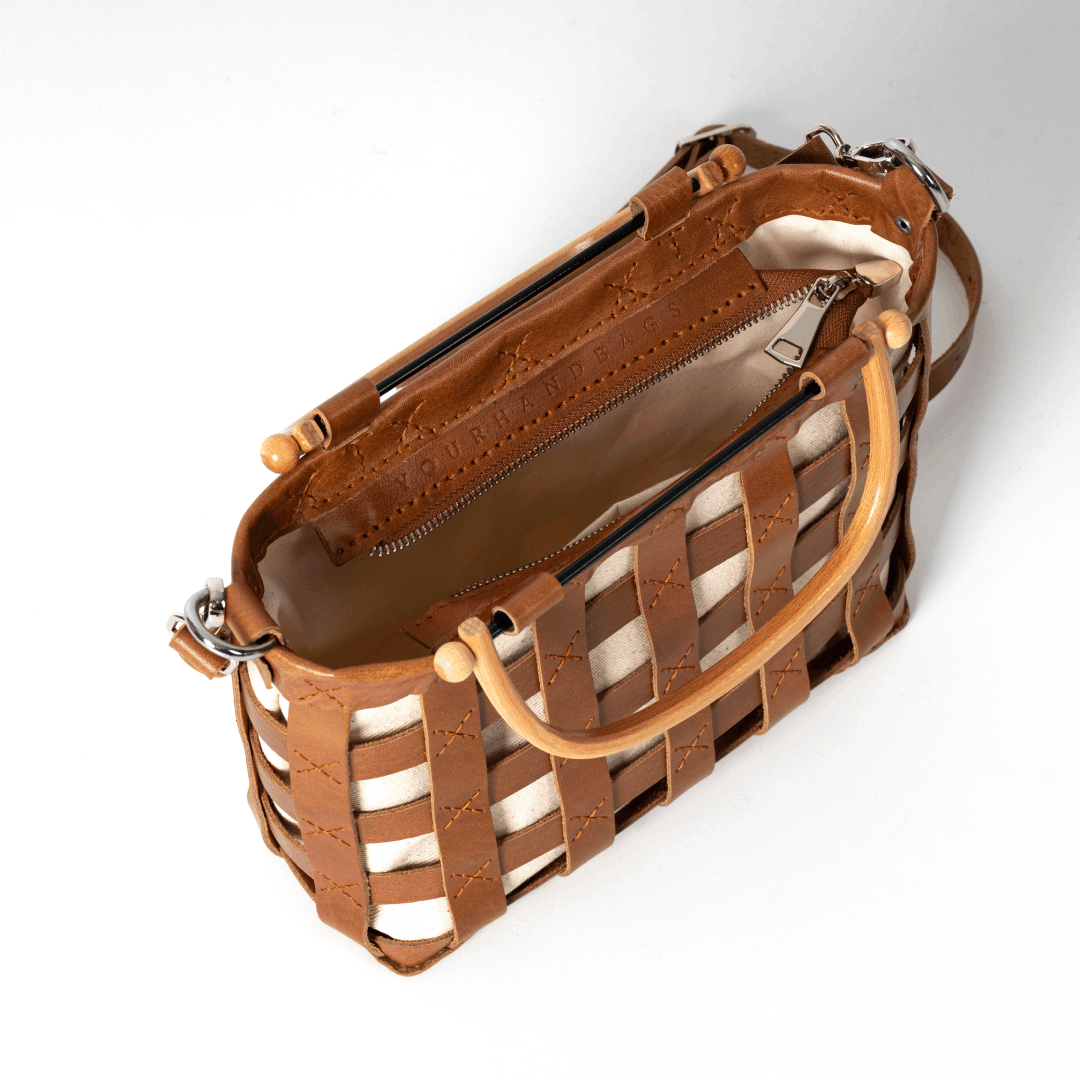 Taba Deri Sepet Çanta