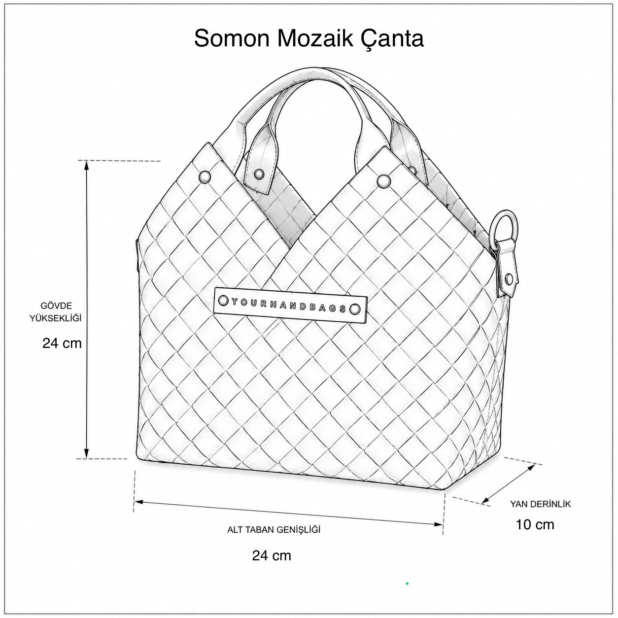 Somon Mozaik Çanta