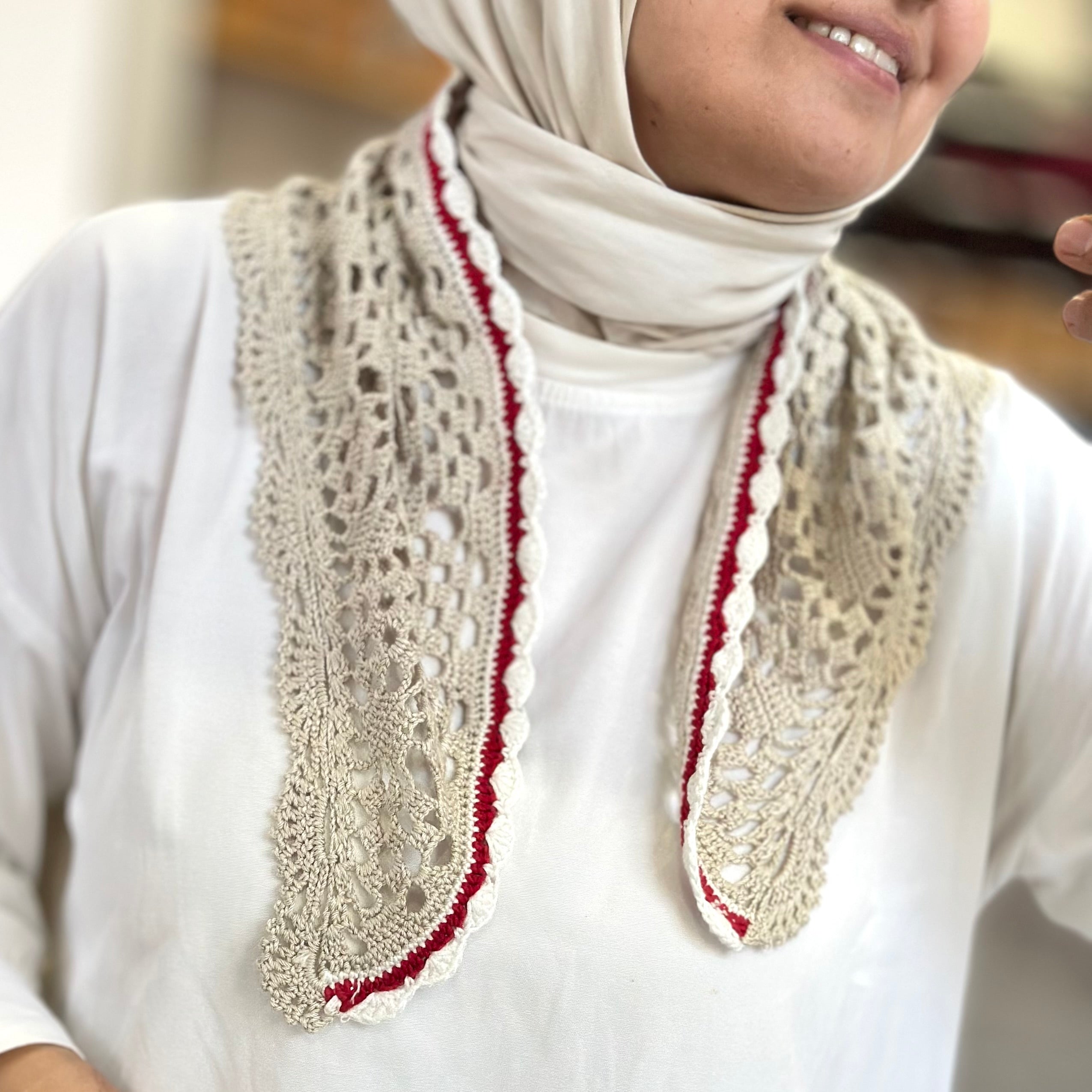 Taş Örgü Başlık - Atkı