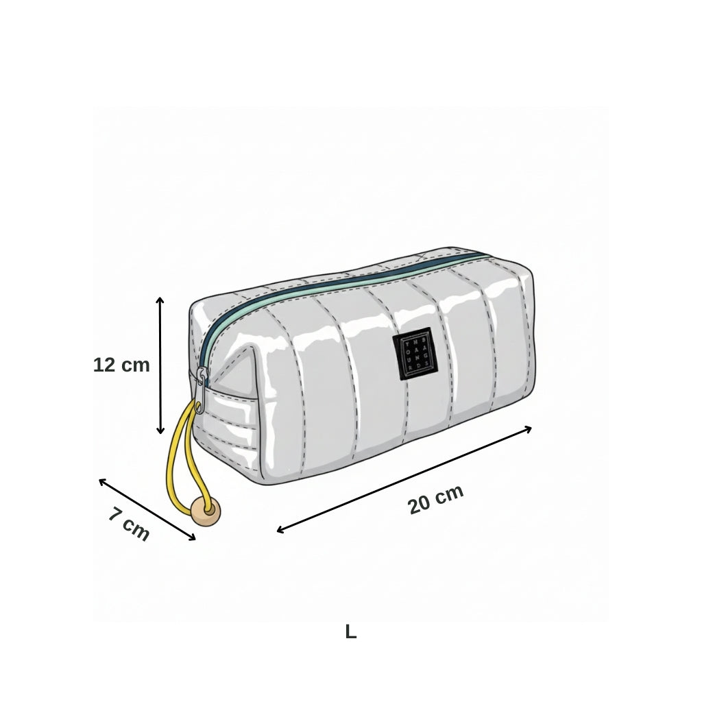 Gümüş Her Şey Çantası L