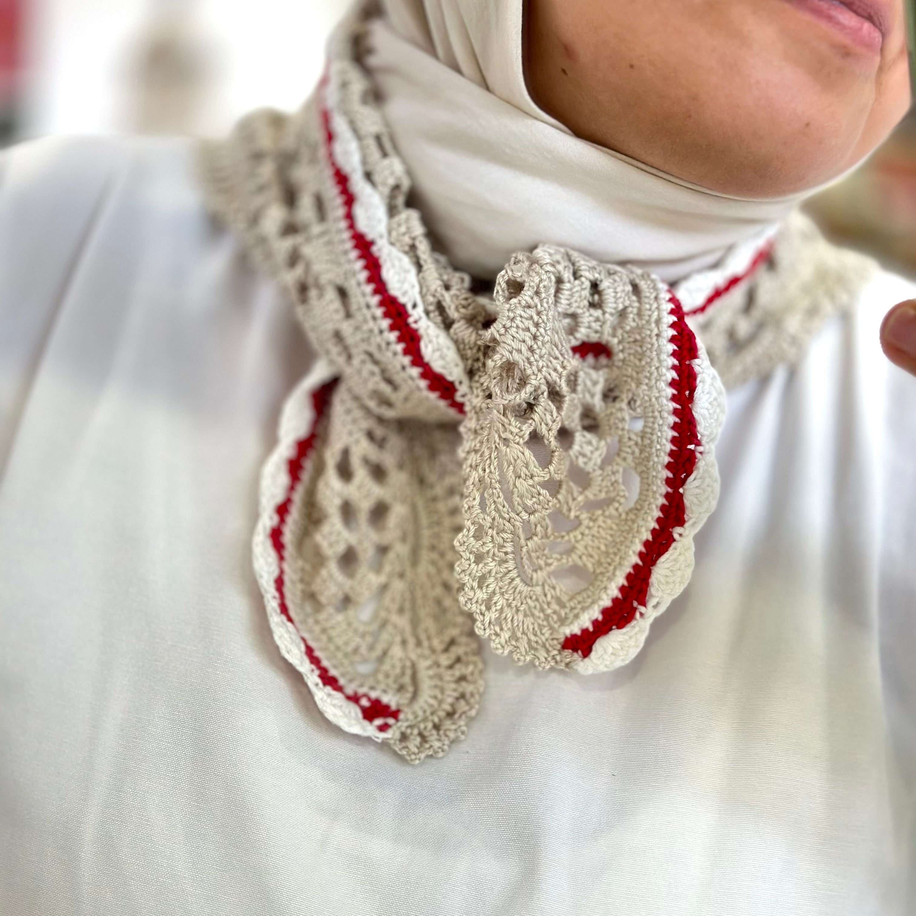 Taş Örgü Başlık - Atkı