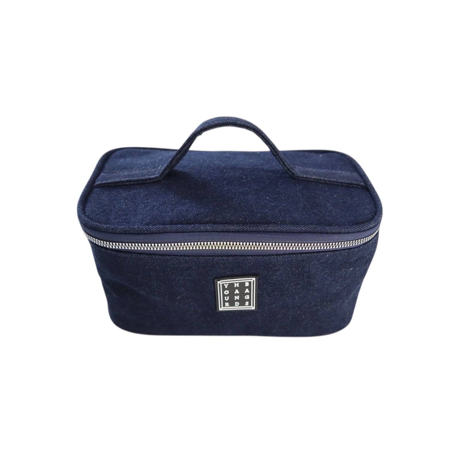 Denim Kapaklı Her Şey Çantası