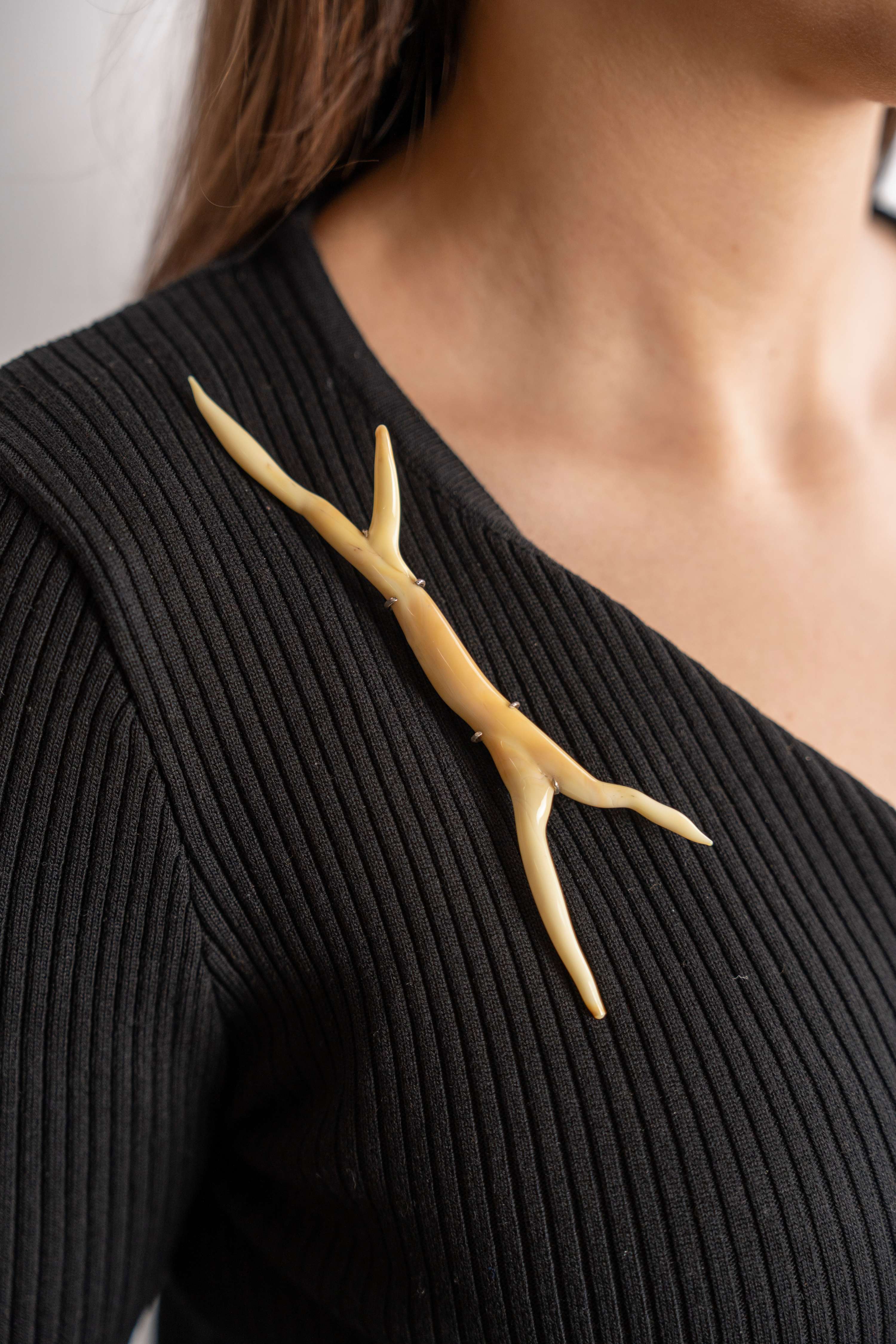 'Tek 1 Tane' No:6 Cam Broş