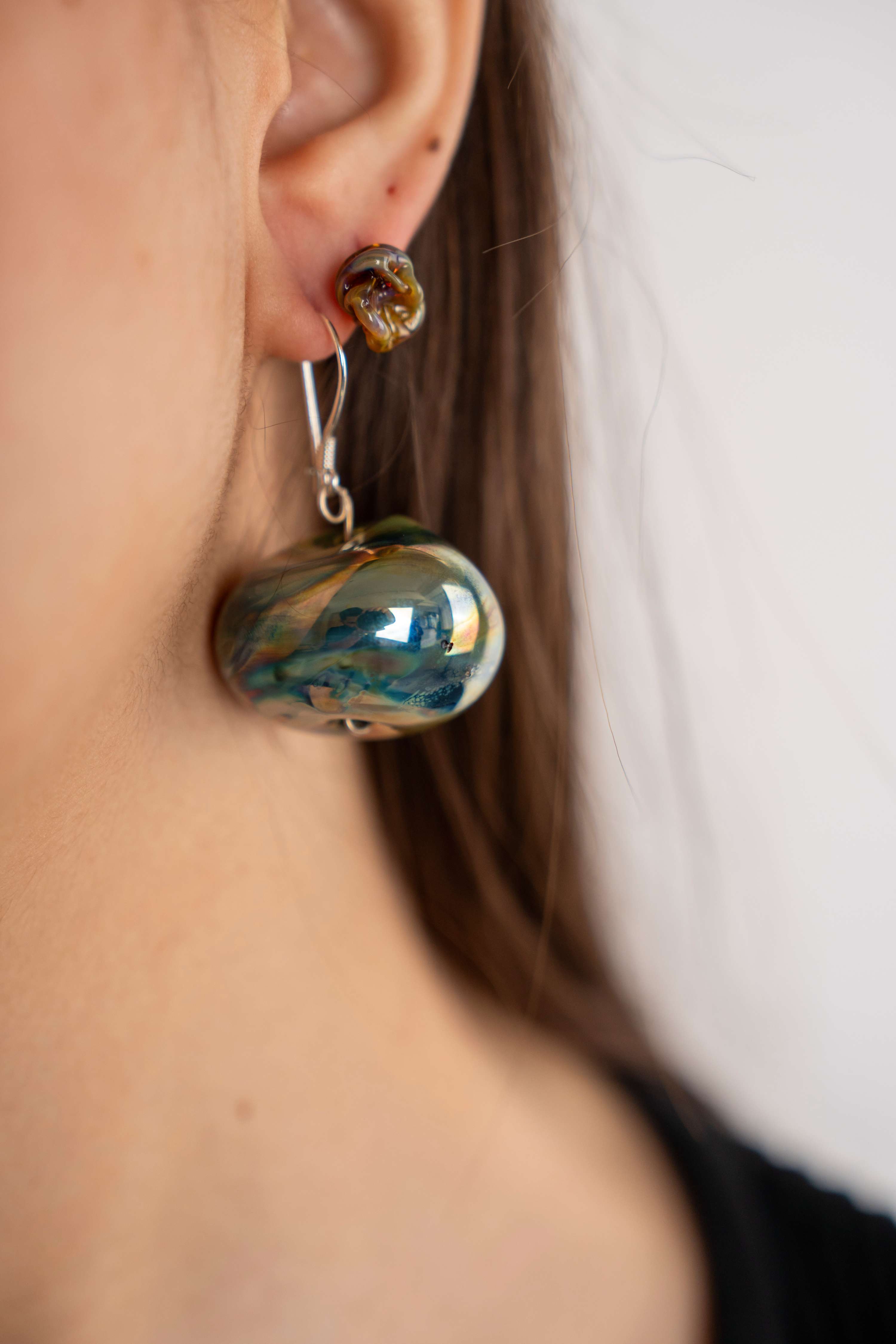 'Tek 1 Tane' No:10 Cam Küpe