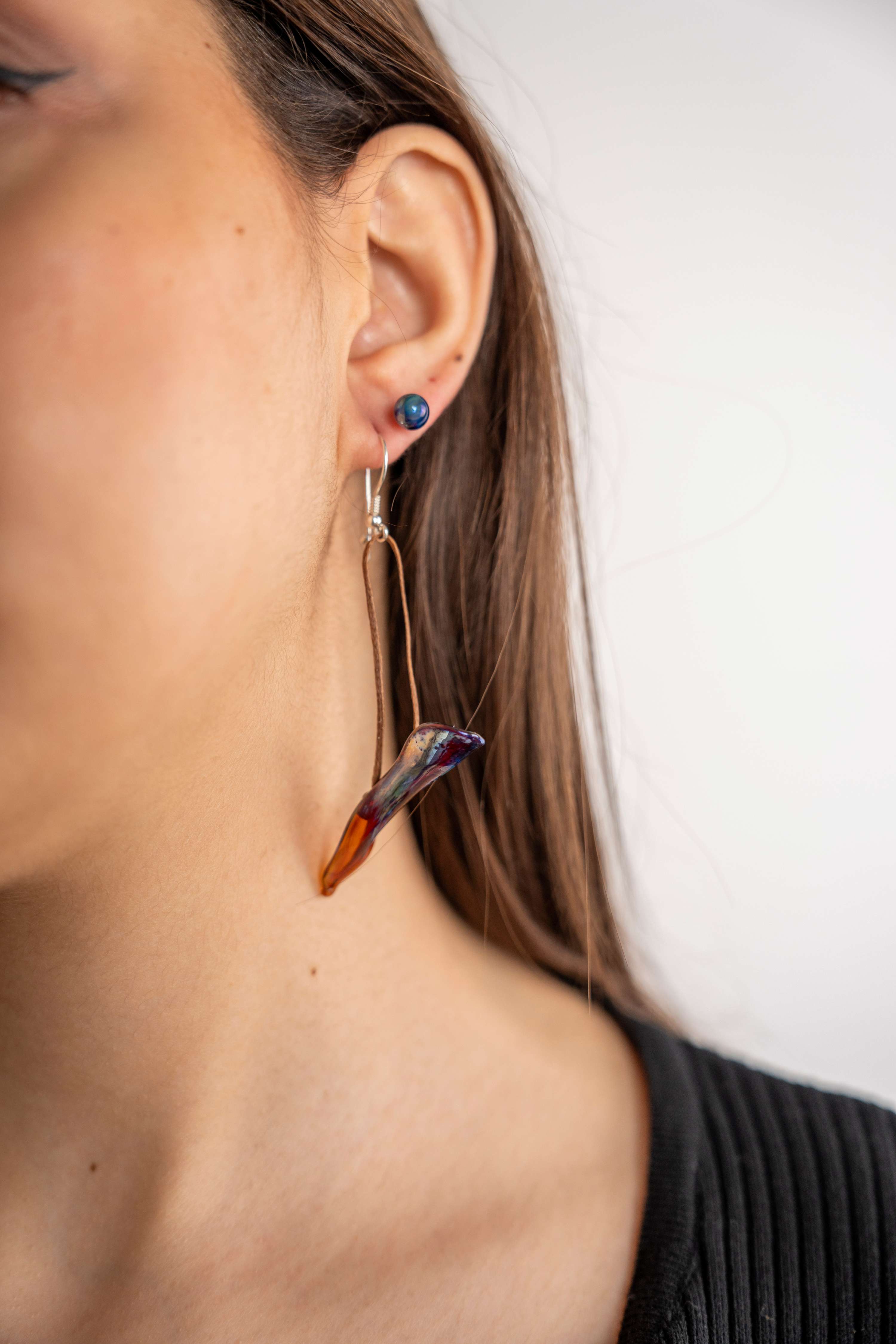 'Tek 1 Tane' No:16 Cam Küpe