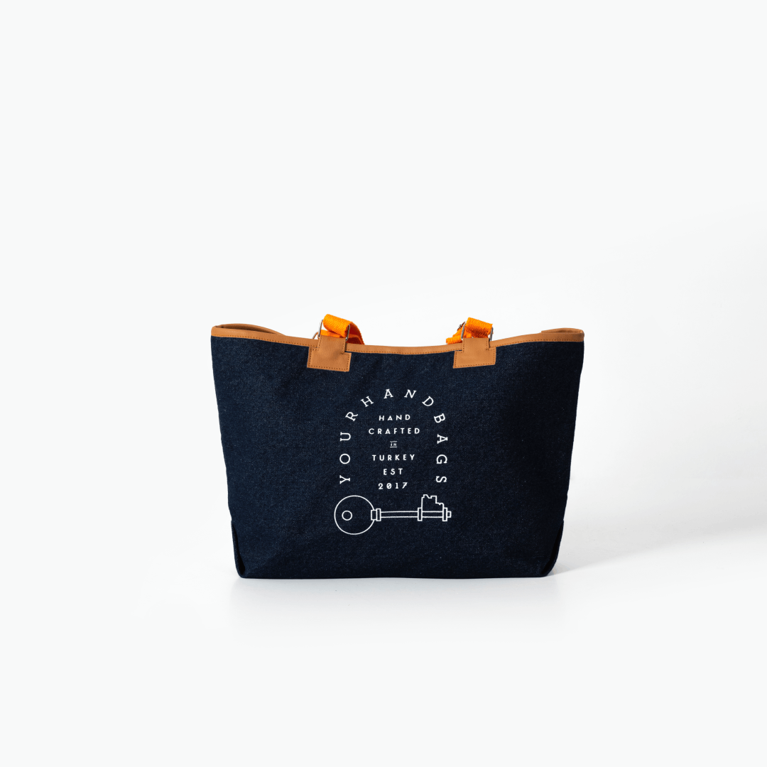 Denim Tote Çanta