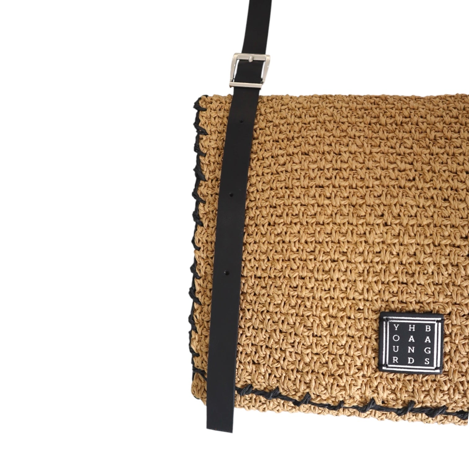 CAMEL ÖRME KAPAKLI ÇANTA